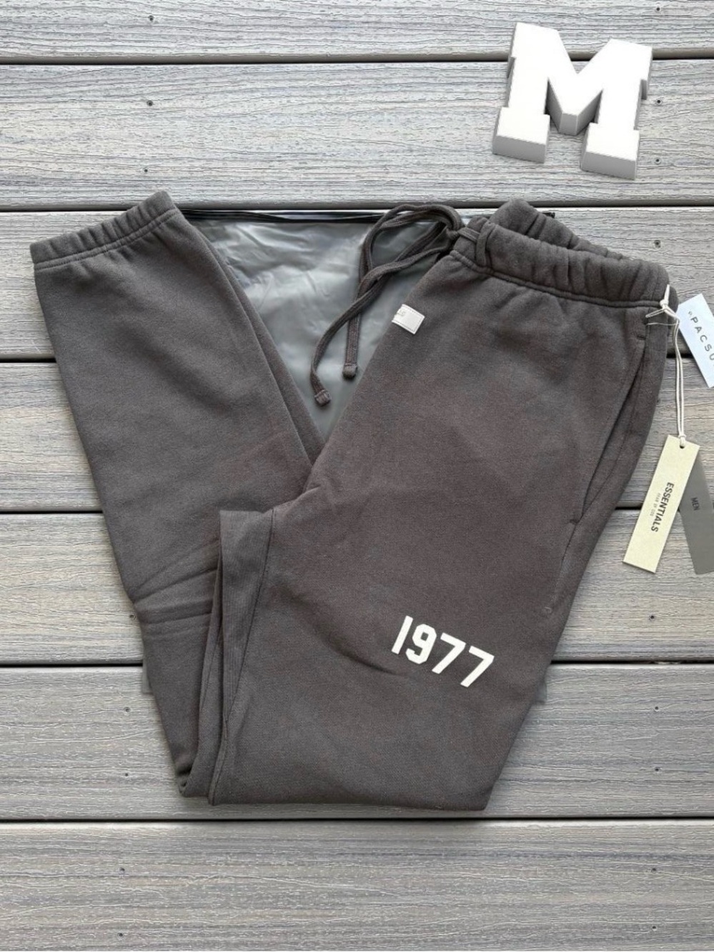 Essentials cuffed sweatpants Iron 1977 Fear Of God
